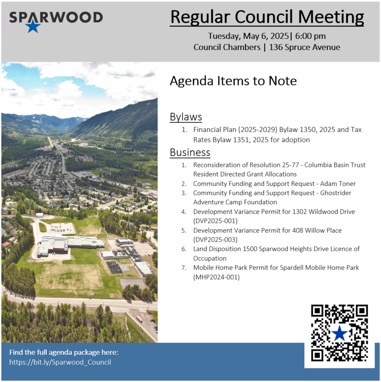Regular Council Meeting, May 6, 2025