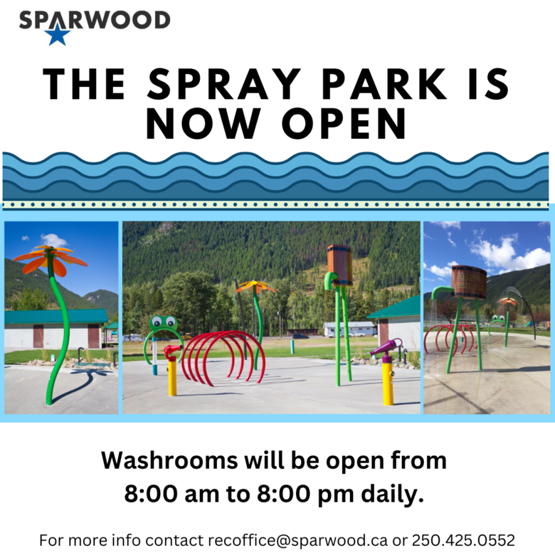 Spray Park Now Open